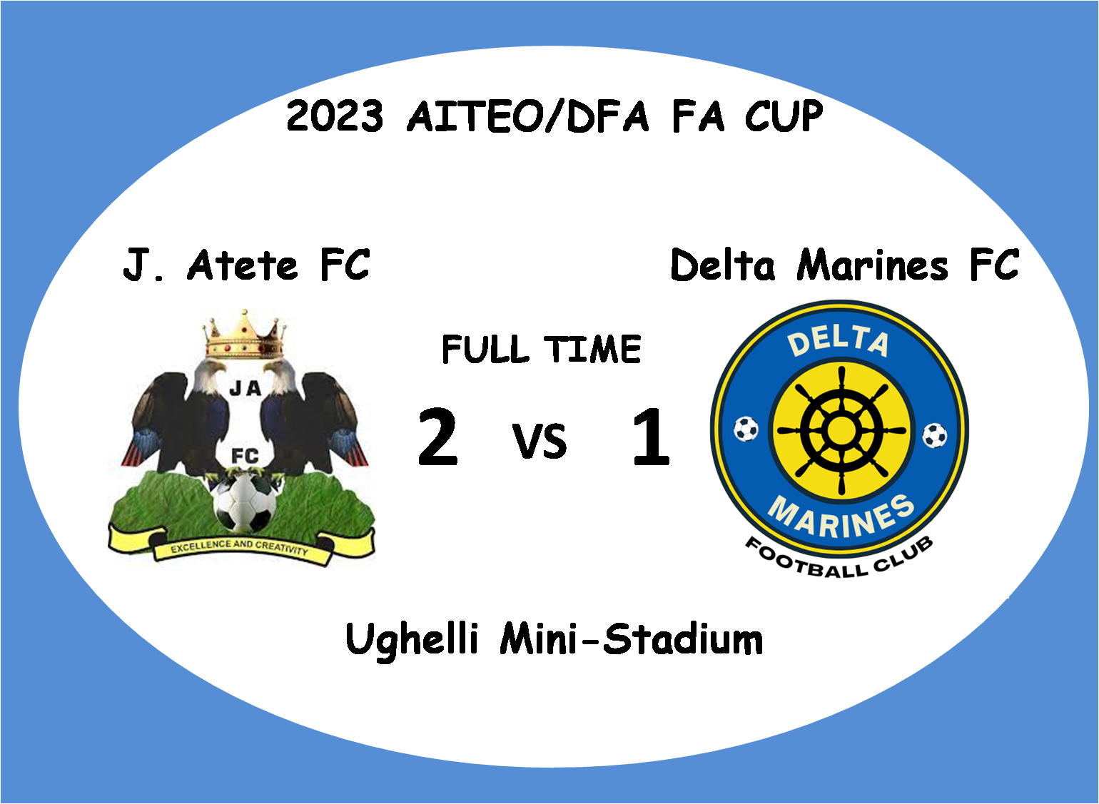 You are currently viewing Delta Marines FC to face J. Atete FC in first round of 2023 AITEO/DFA Federation Cup